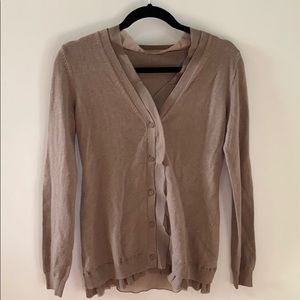 Intimissimi Chiffon Trimmed Cardigan Sz S